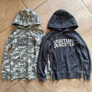 Spiritual-gangster multi Hoodie